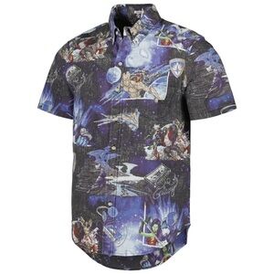 Reyn Spooner Black Guardians of the Galaxy Tailored Button-Down Shirt Mens M NWT